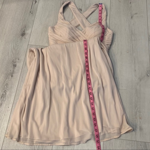 DAVID’S BRIDAL Long Bridesmaid Sleeveless Dress - Picture 5 of 13